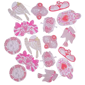 Love Birds Paper Garland