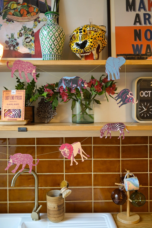 Safari Animals Paper Garland - Image 5