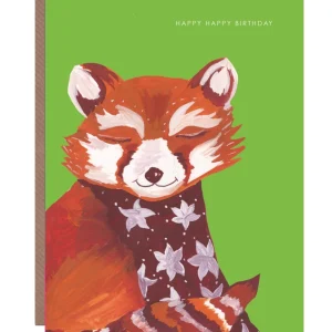 Red Panda Greeting Card