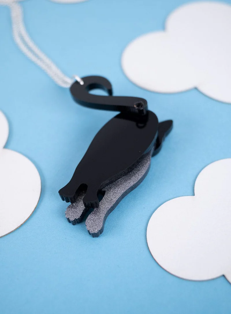 Curious Cat Pendant - Image 3