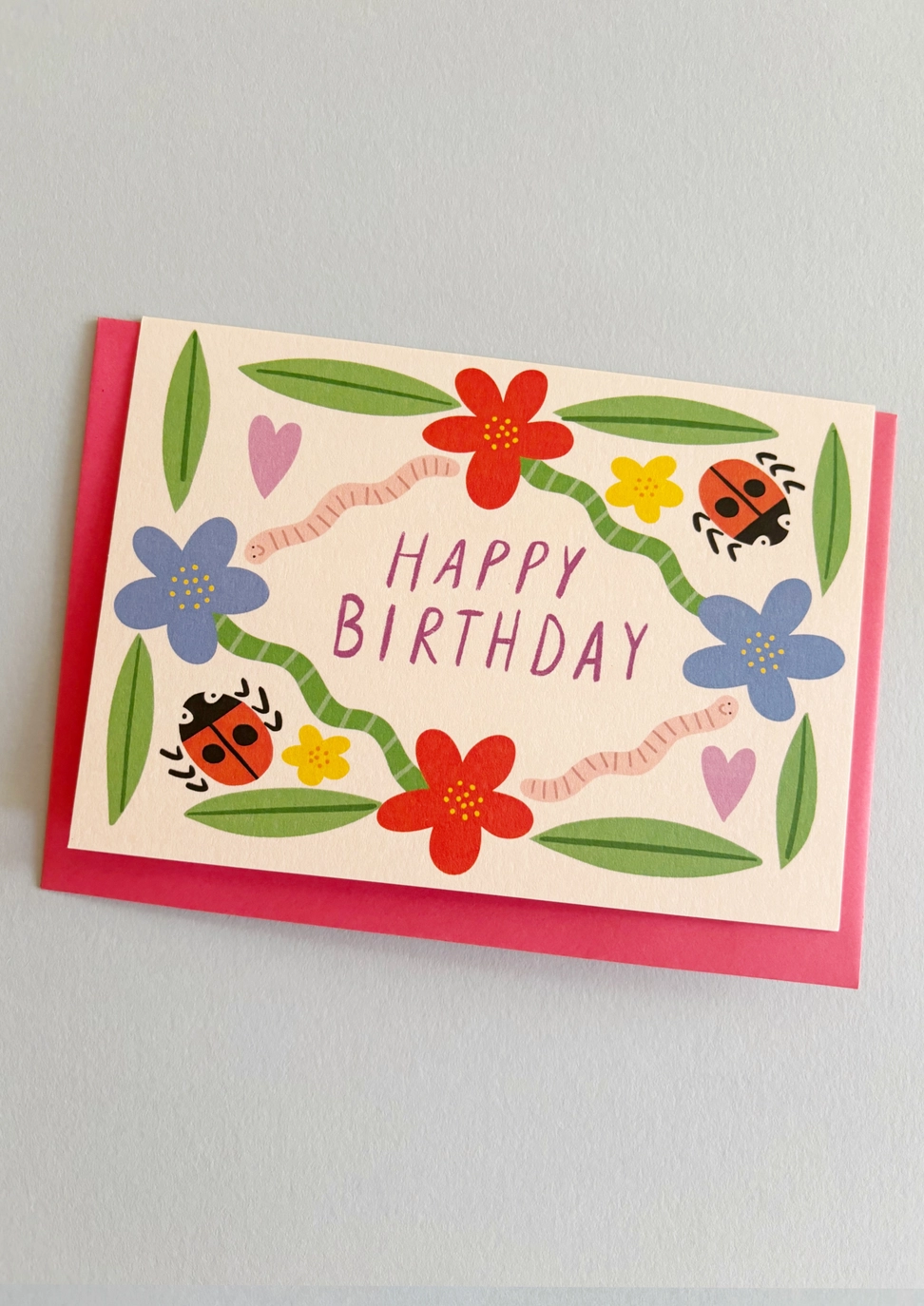 Garden Happy Birthday Greeting Card