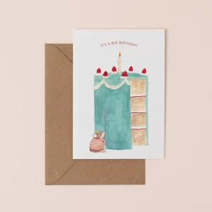Big Birthday Cake Card