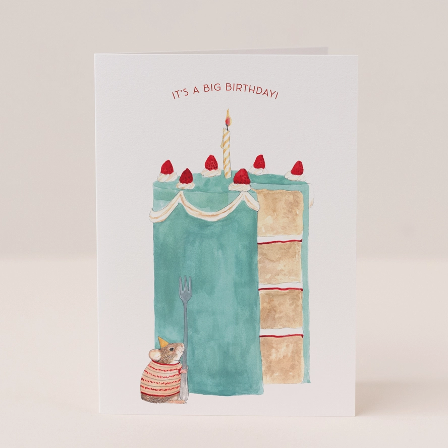 Big Birthday Cake Card - Image 3