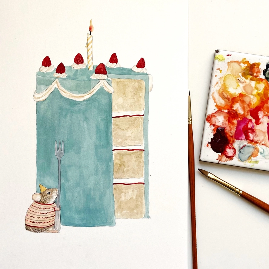 Big Birthday Cake Card - Image 4