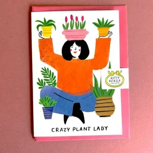 Crazy Plant Lady Card