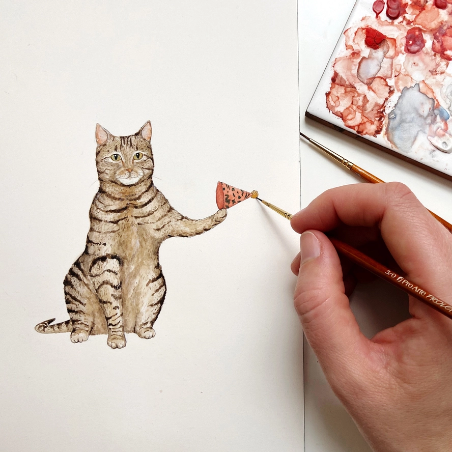 Cats Off! Card - Image 3