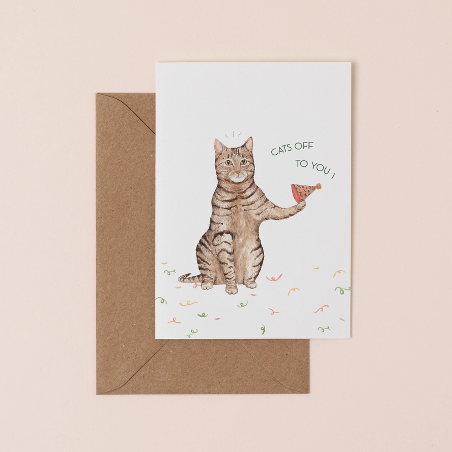 Cats Off! Card - Image 4