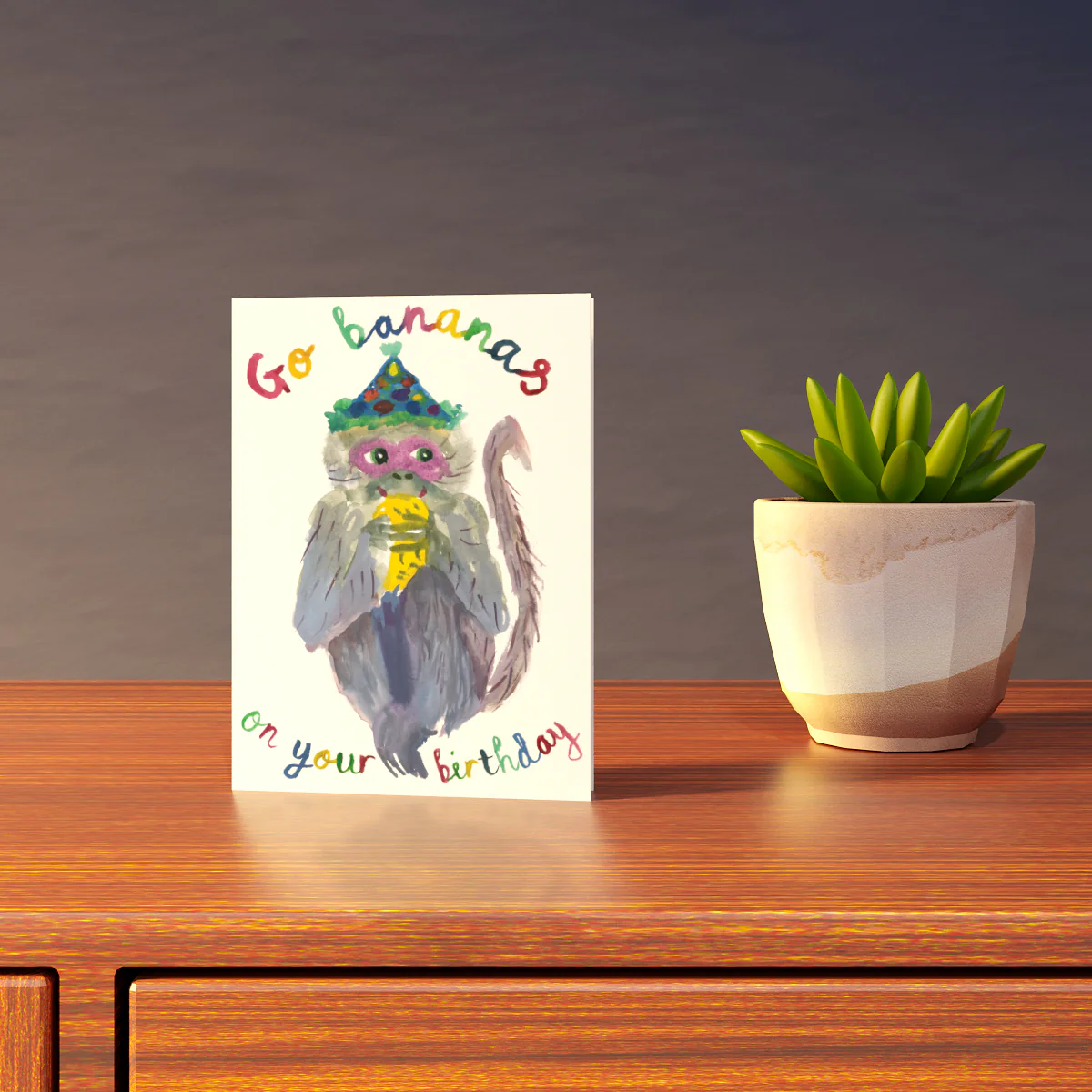 Go Bananas on your Birthday Card - Image 3