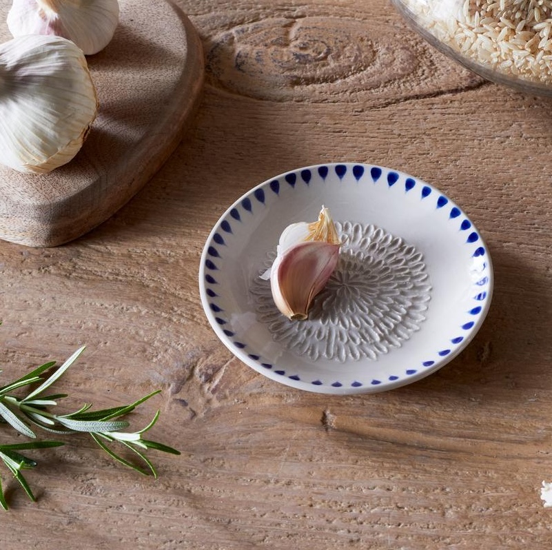 Indigo Drop Garlic Grater - Image 2