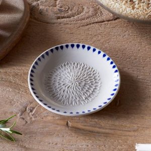 Indigo Drop Garlic Grater