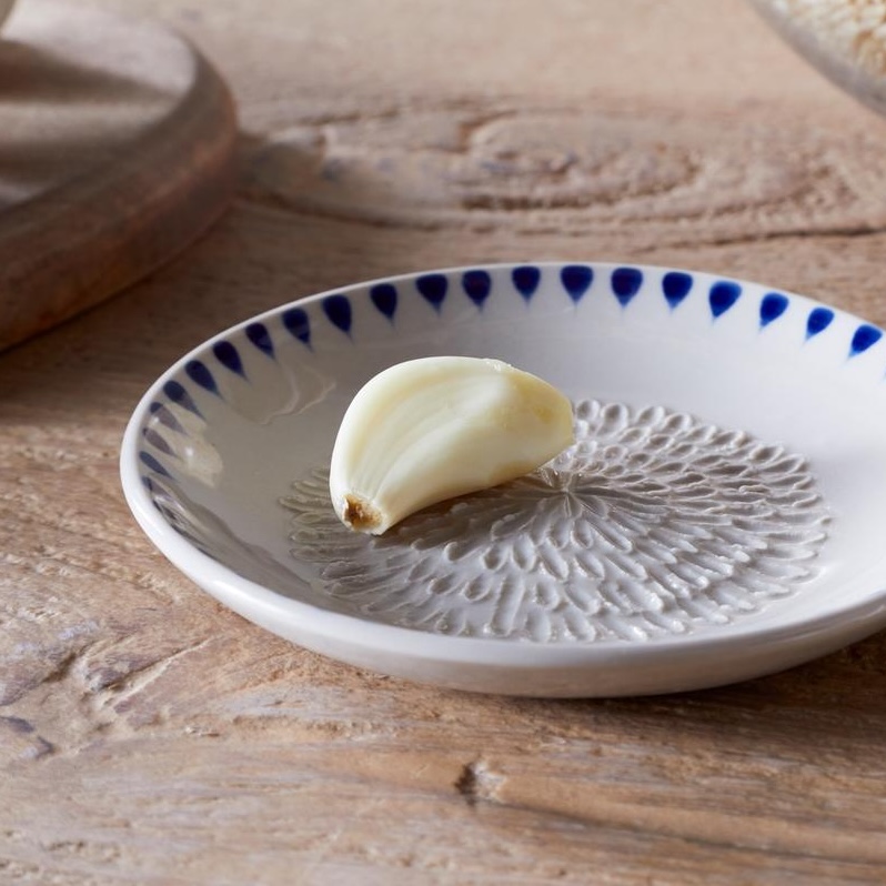 Indigo Drop Garlic Grater - Image 3