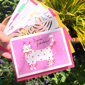 You’re Fabulous Cat Greeting Card