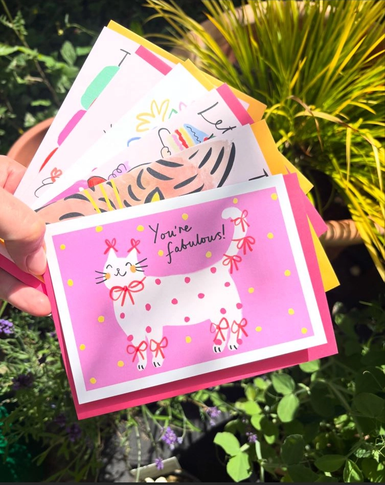 You’re Fabulous Cat Greeting Card