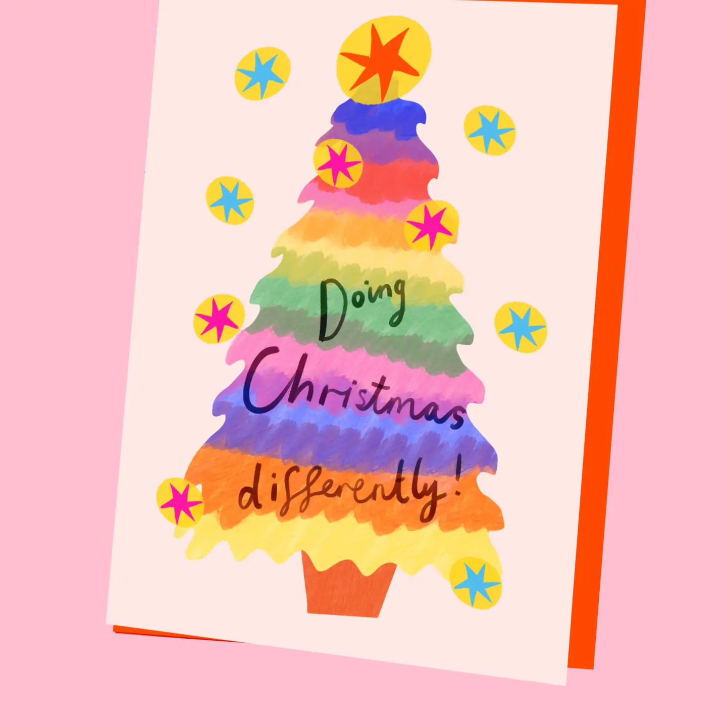 Colourful Christmas Card
