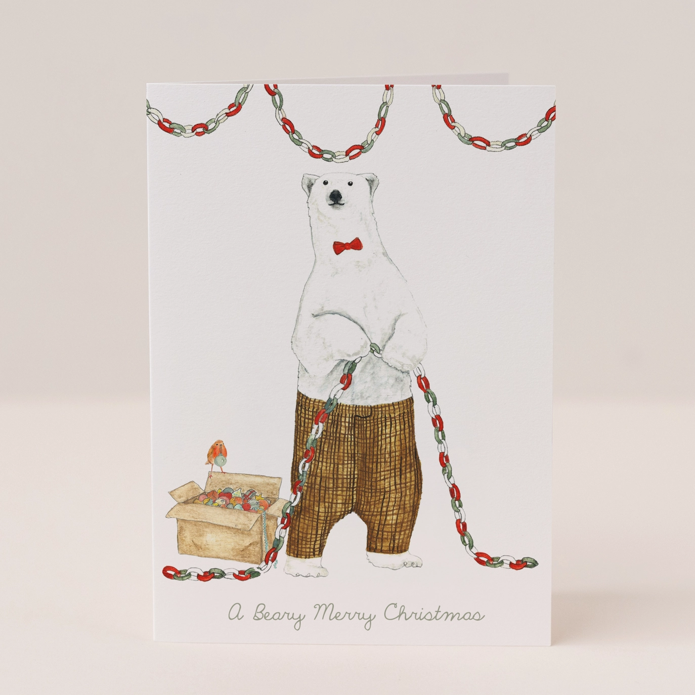 Beary Merry Christmas Card - Image 4