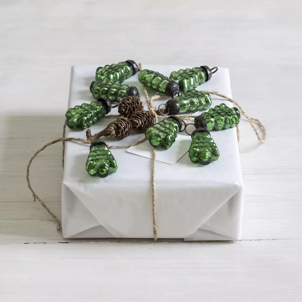 Mini Tree Decorations - Bag of 10