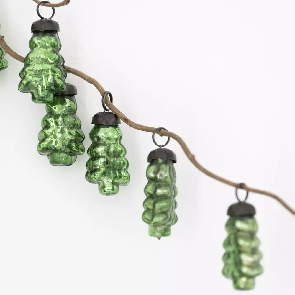 Mini Tree Decorations - Bag of 10 - Image 3