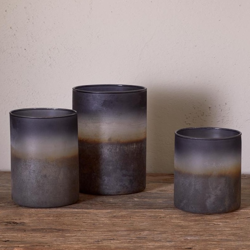 Etti Tealight Holders - Navy & Smoke - Image 2
