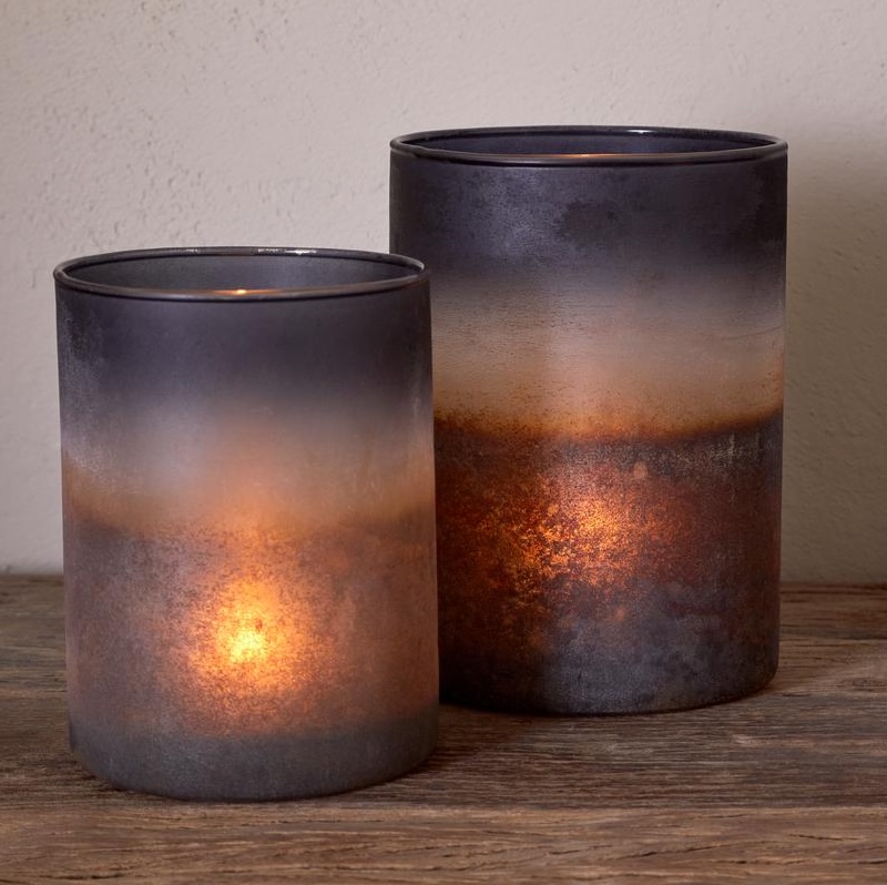 Etti Tealight Holders - Navy & Smoke - Image 3