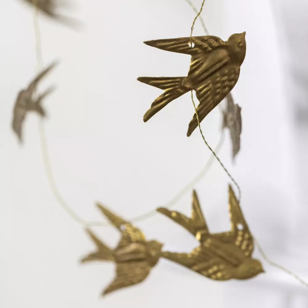 Gold Bird Garland - Image 3