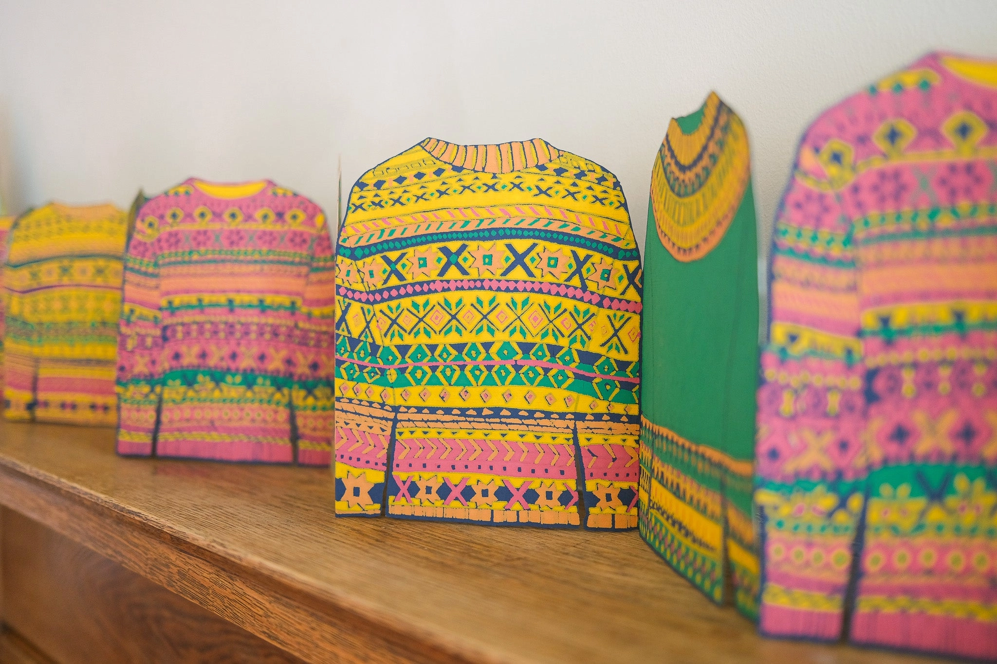Fairisle Sweaters Concertina Garland - Image 3