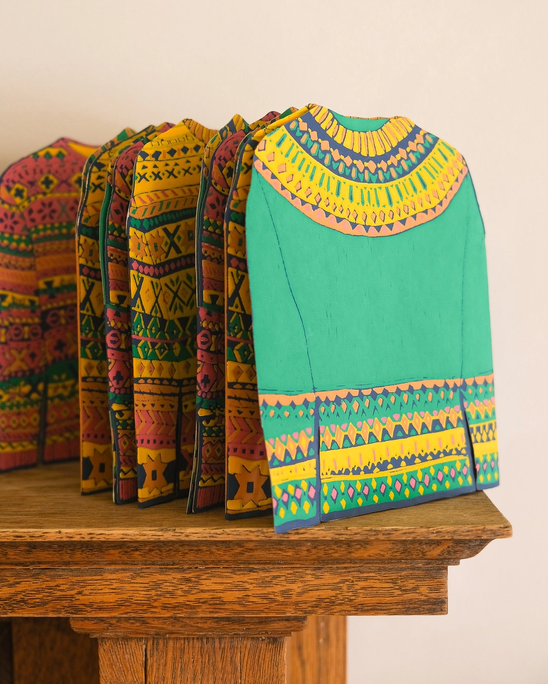 Fairisle Sweaters Concertina Garland - Image 7