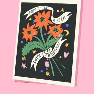 Christmas Posy Card