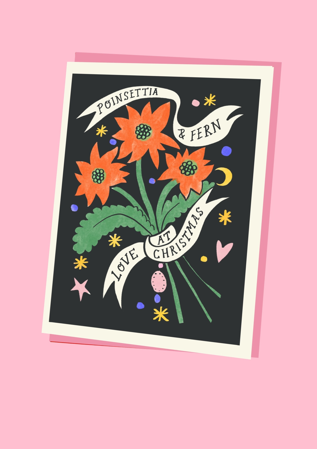 Christmas Posy Card
