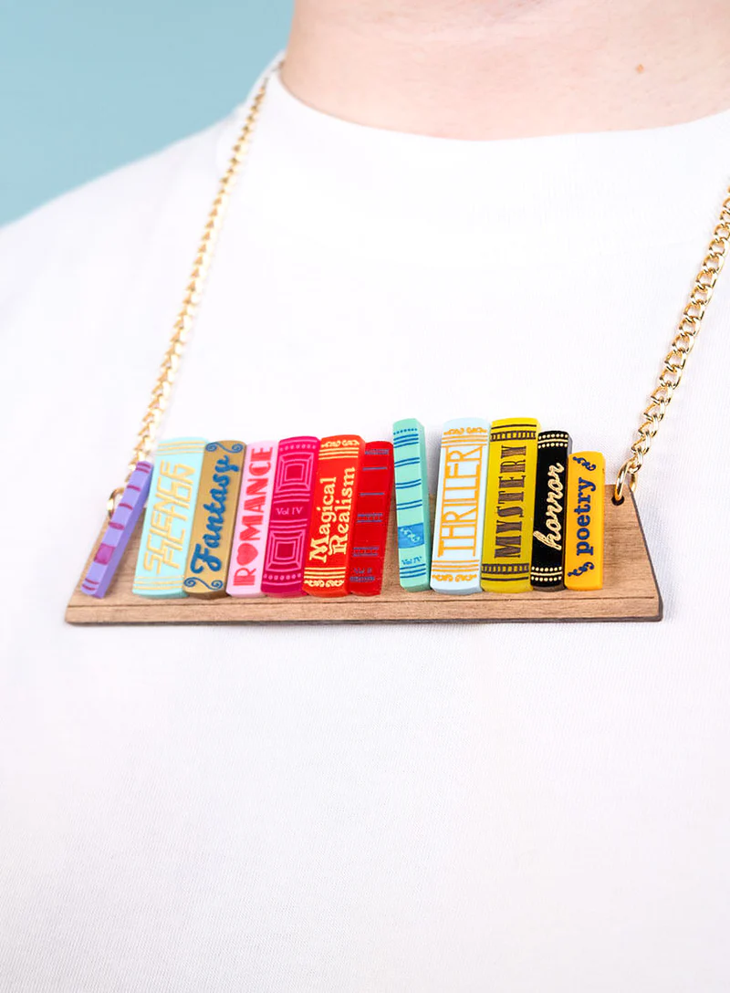 Bookshelf Necklace - Image 2