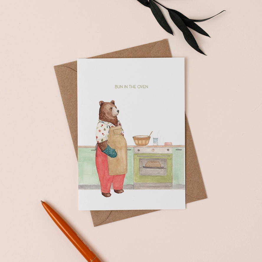 Bun in the Oven Card - Image 2