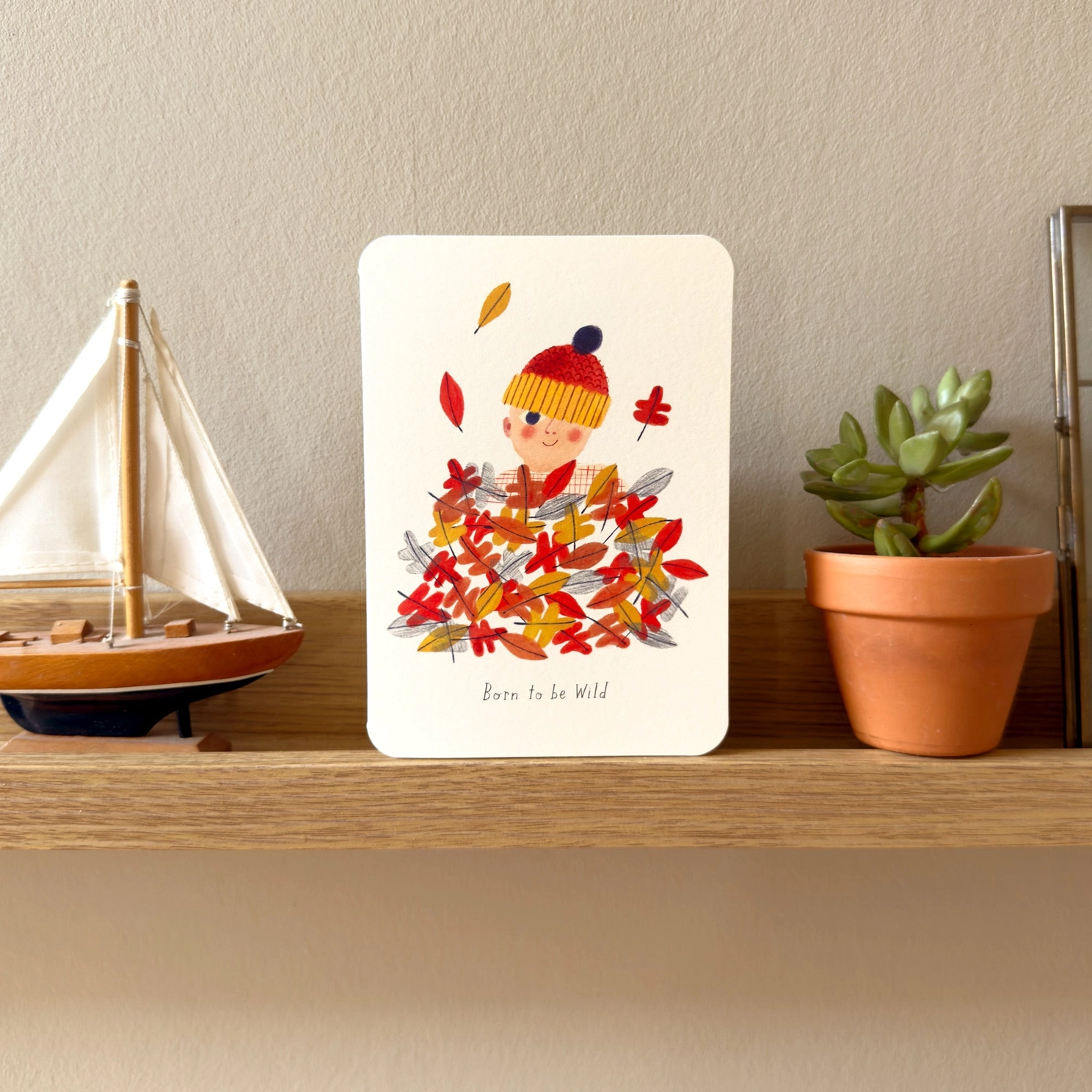 Born to be Wild Greeting Card - Image 2