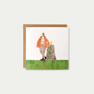 Walk and a Pint Greeting Card