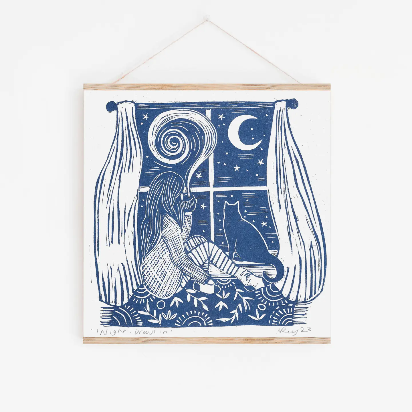 Night Draws In Risoprint - Image 2