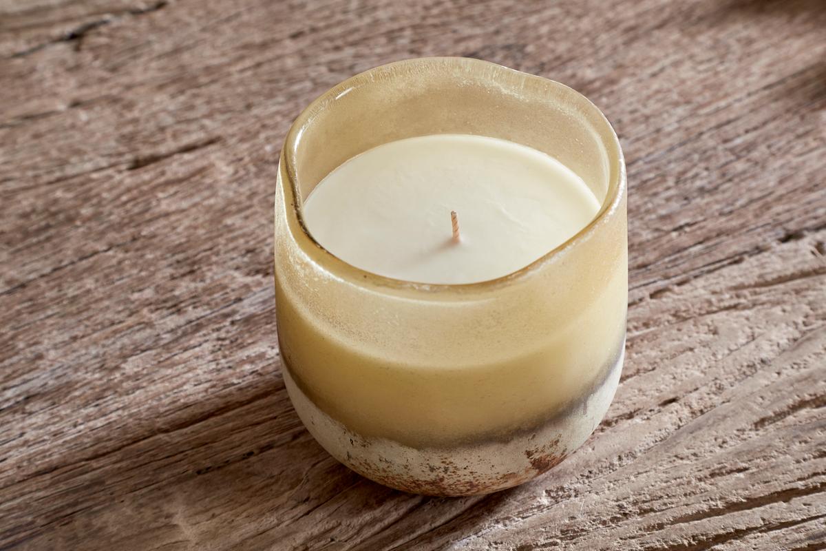 Oakmoss and Rose 1 Wick Scented Candle - Image 3