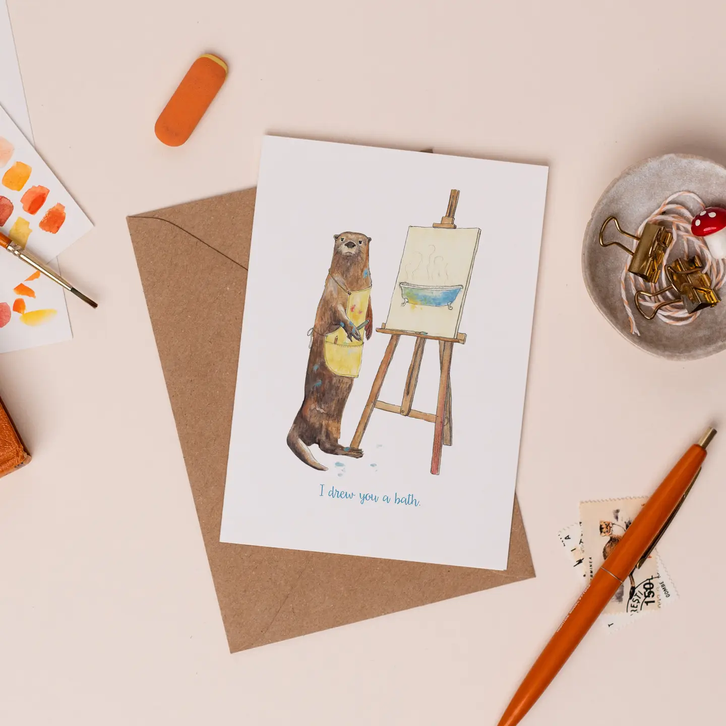 Drew You a Bath Card - Image 2