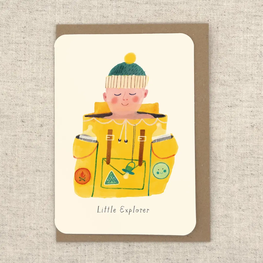 Little Explorer Greeting Card