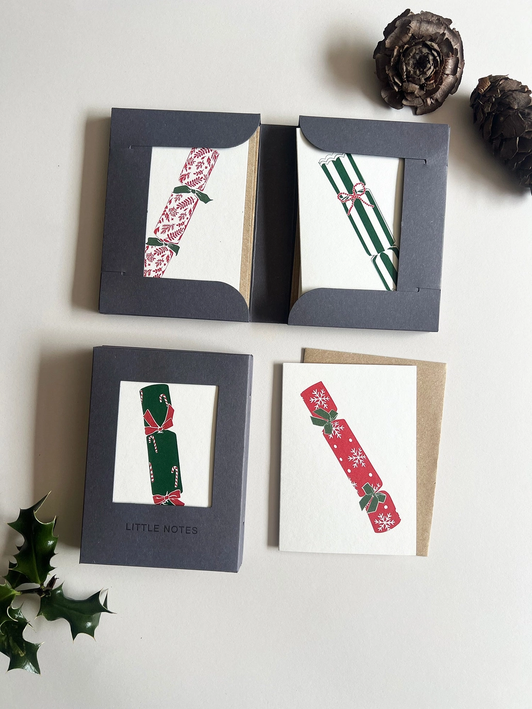 Crackers Little Notes Card Set - Boxed
