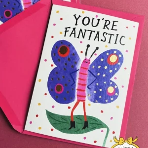 Fantastic Butterfly Greeting Card