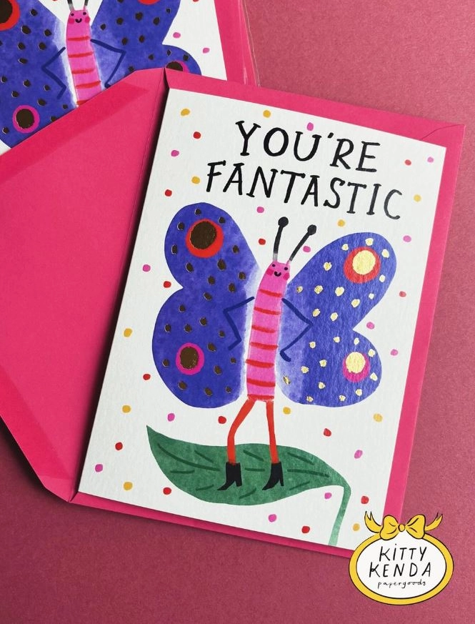 Fantastic Butterfly Greeting Card