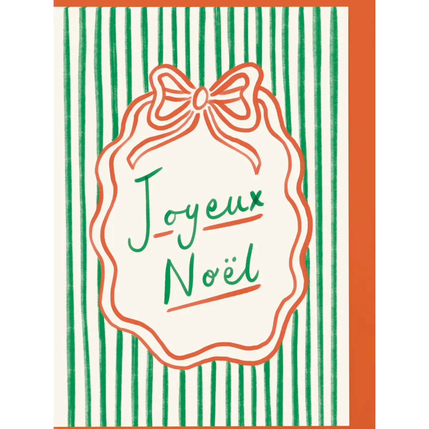 Joyeux Noel Christmas Card