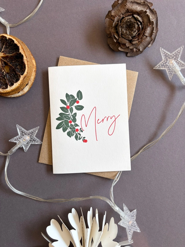 Holly and Ivy Bauble Little Notes Card Set - Boxed - Image 5
