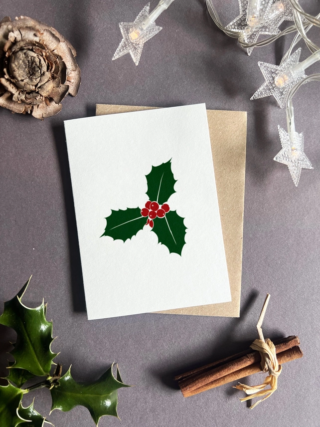 Holly and Ivy Bauble Little Notes Card Set - Boxed - Image 3