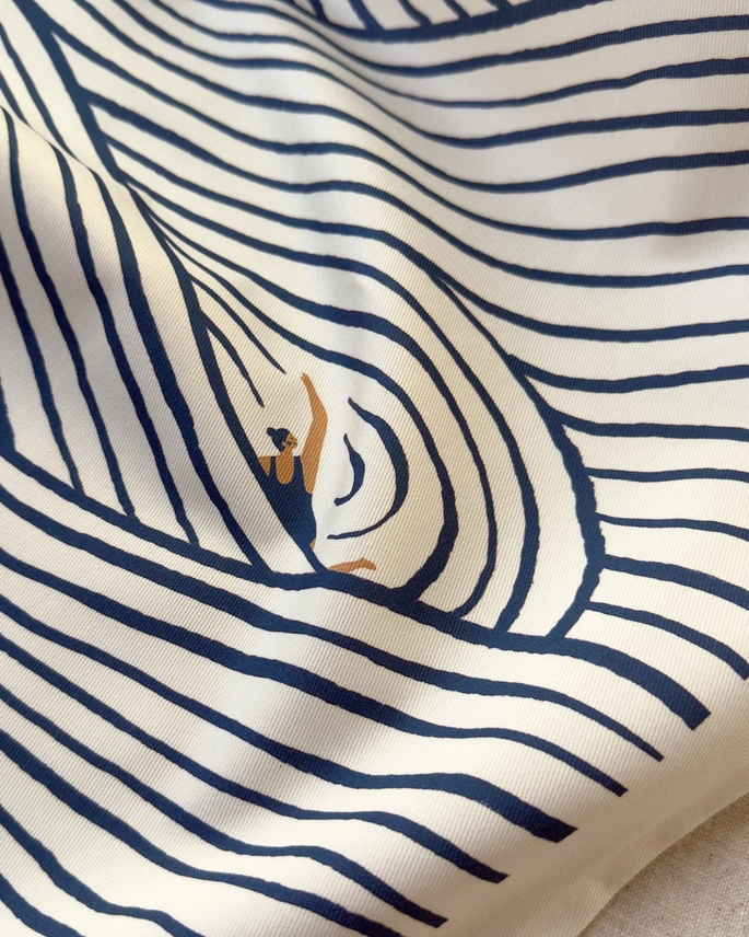 Swimming Pattern Tea Towel - Image 3