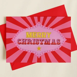 Merry Christmas Circus Card
