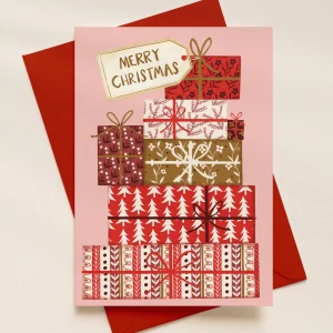 Christmas Present Stack Card