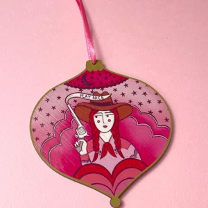 Cowgirl Hanging Decoration