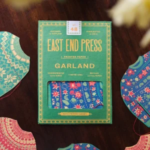 Christmas Jumpers Hand Printed Paper Garland